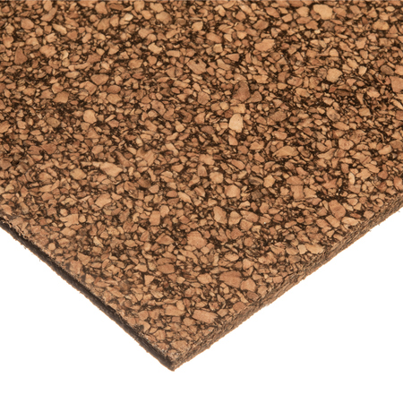 USA INDUSTRIALS Cork Neoprene Rubber w/ Adhesive - Medium - 1/2" T x 12" W x 36" L BULK-CRK-169